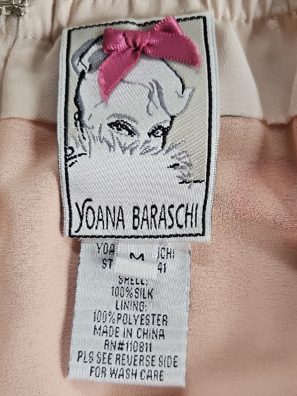 Yoana Baraschi Silk Floral Dress Size M Sleeveless Bright Spring Summer - Picture 4 of 7